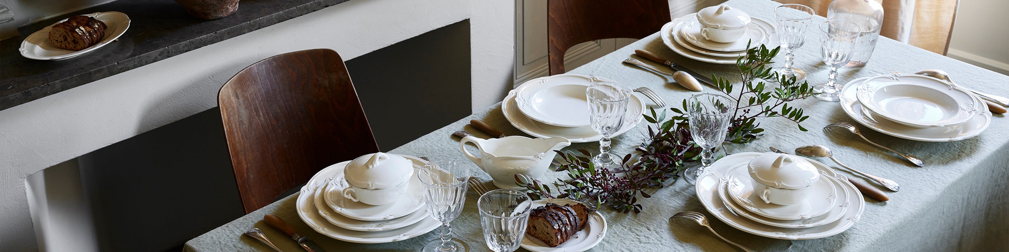 Rocaille White – FAÏENCERIE DE GIEN