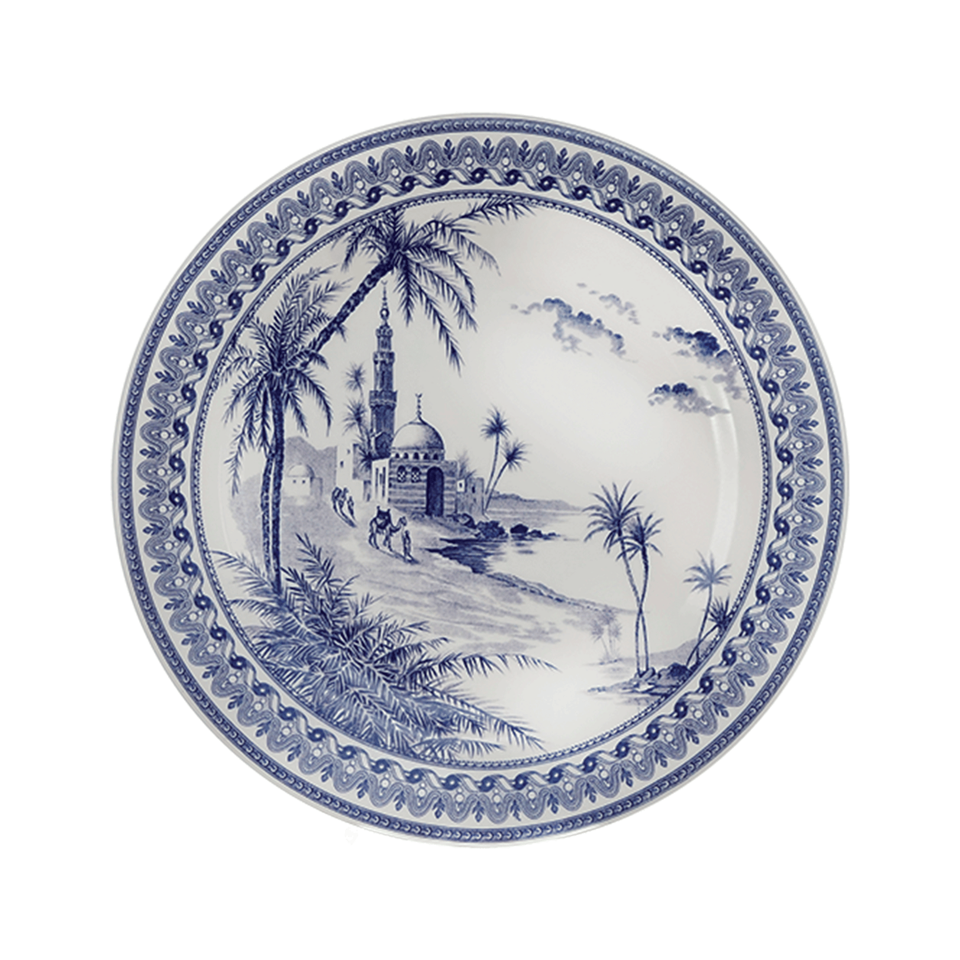 Assiette-plate-vues-d_orient-