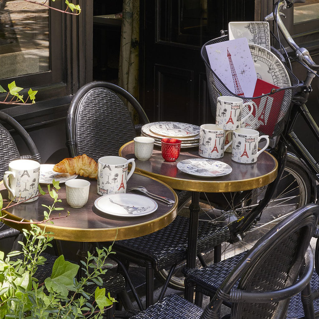 Espresso Cup Red - Pont aux Choux – FAÏENCERIE DE GIEN