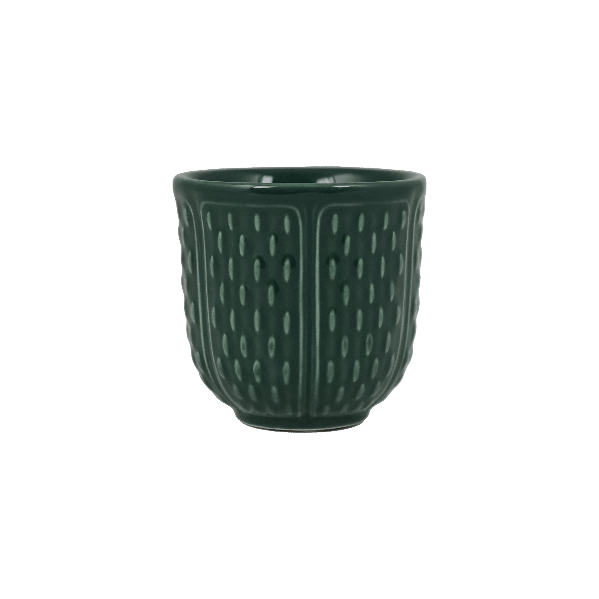 Espresso Cup Emerald - Pont aux Choux – FAÏENCERIE DE GIEN