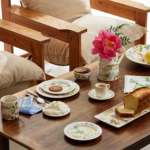 Coffret de 4 assiettes dessert assorties - Provence – FAÏENCERIE