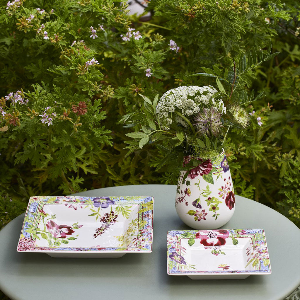 Square plates & letter trays – FAÏENCERIE DE GIEN