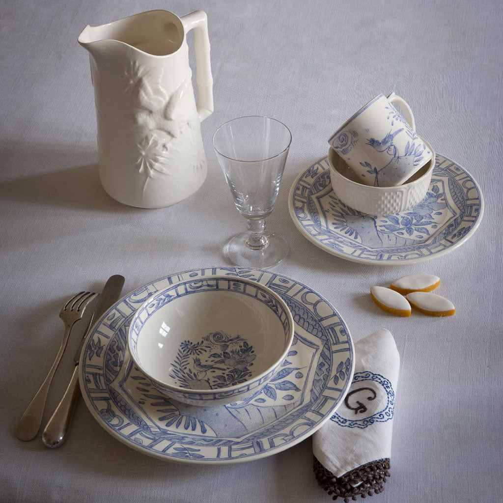 Mug - Oiseau Bleu – FAÏENCERIE DE GIEN