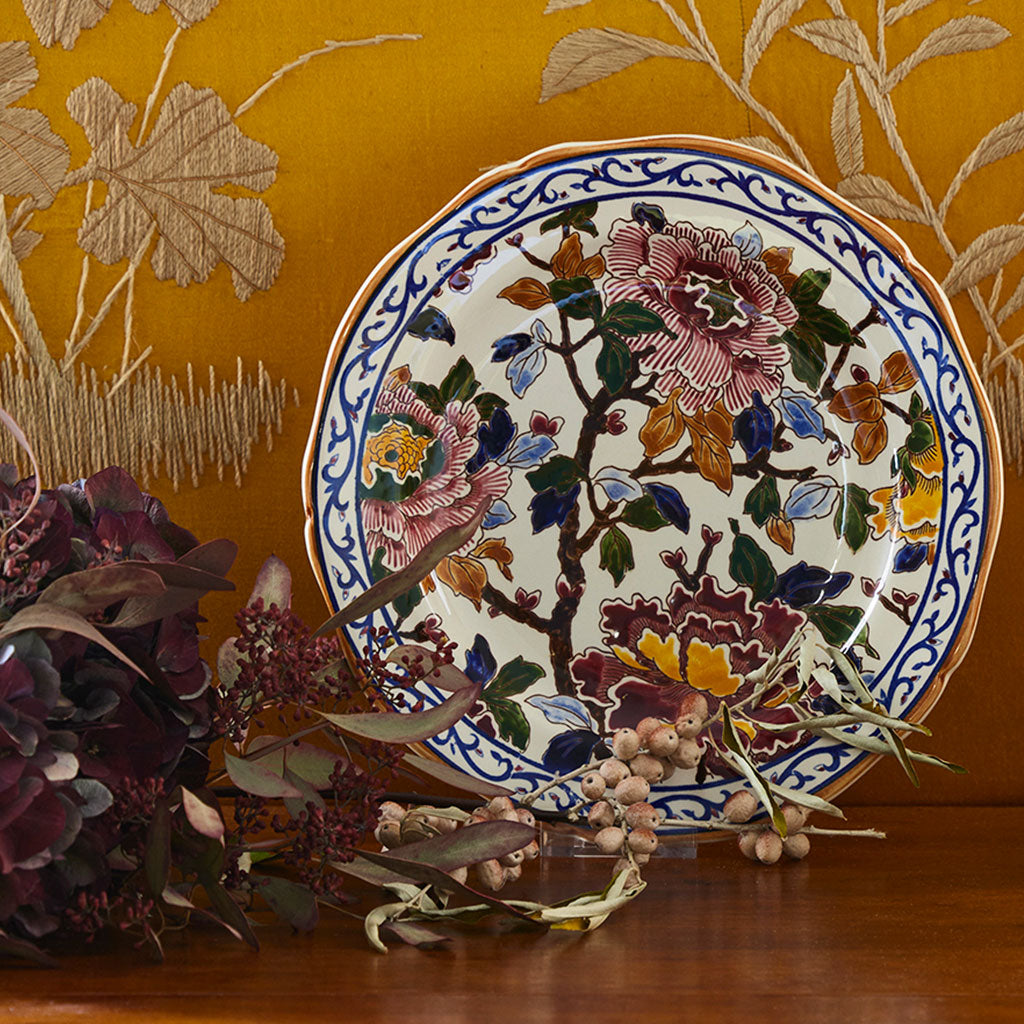 Pivoines – FAÏENCERIE DE GIEN