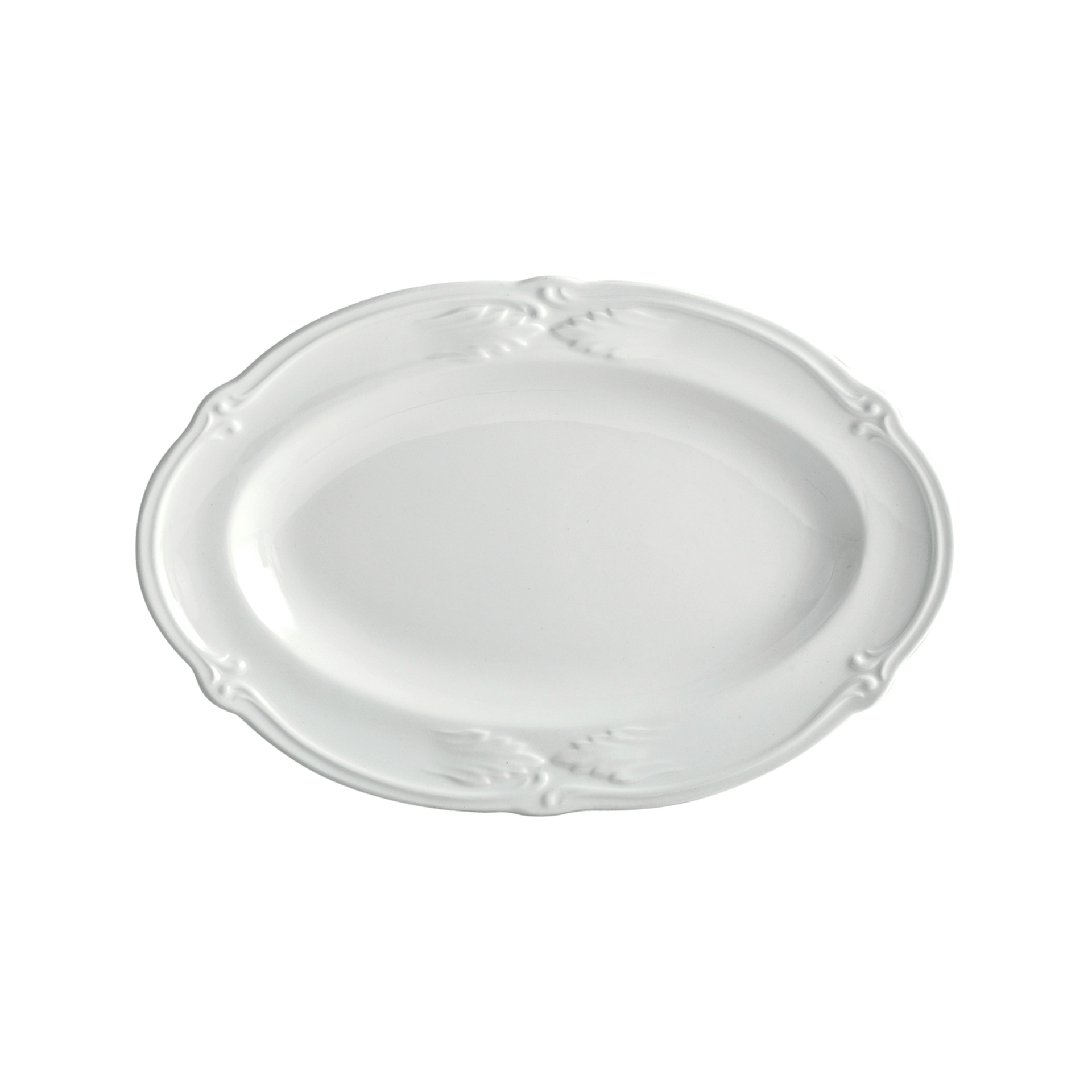 【新品】Gien France Rocaille Blanc デザートプレート Pickle dish - Rocaille White – FAÏENCERIE DE GIEN