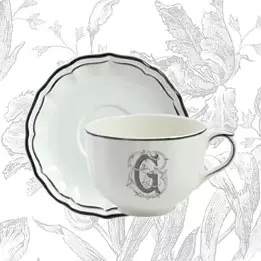 Jumbo cups & saucers