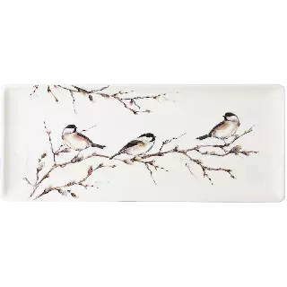 C 1 PLAT CAKE OISEAUX FORET