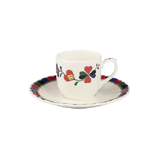 Espresso cups & saucers - Chance folle