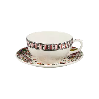 Breakfast cups & saucers - Chance folle