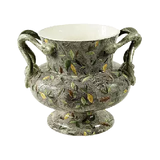 Vase Faenza anses Serpent, grand modèle - Rambouillet