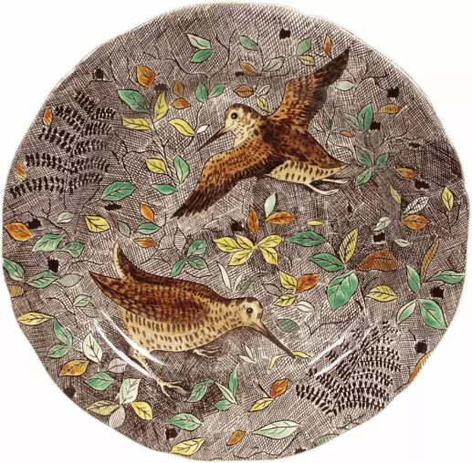 Dinner plate Woodcock - Rambouillet - Ø 26,3 cm