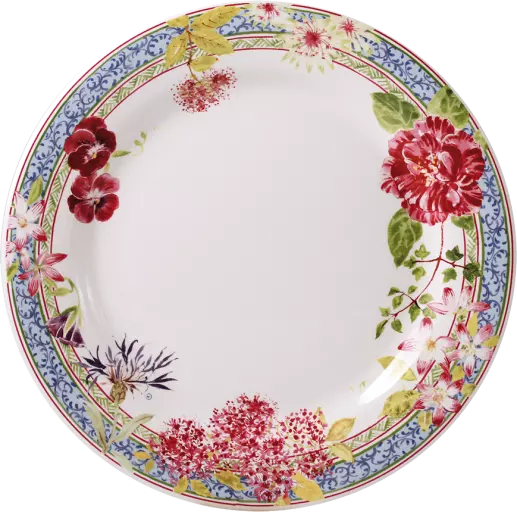 assiette plate en Faïence