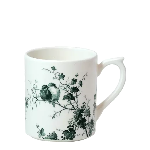 1 mug fond blanc Les Oiseaux - Faïencerie de Gien