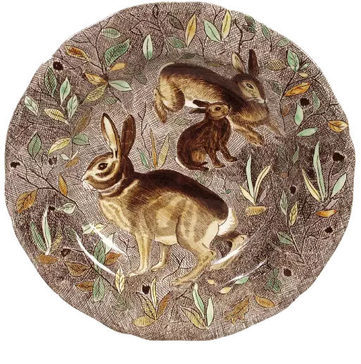 Rim soup Rabbit - Rambouillet - Ø 26,3 cm