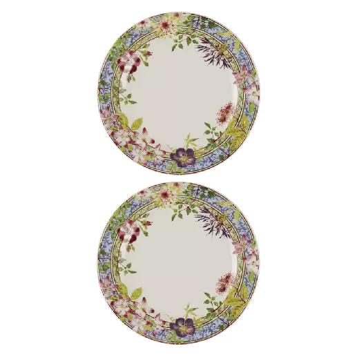 assiettes mignardises en Faïence