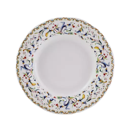 Box of 4 rim soup plates - Toscana