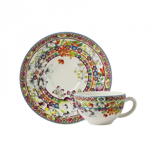 Bagatelle - tasse et soucoupe à déjeuner
