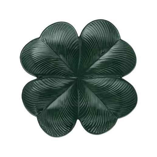 Centre de table Trèfle Émeraude - Jour de Chance