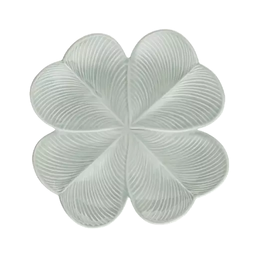 Centre de table Trèfle Céladon - Jour de Chance