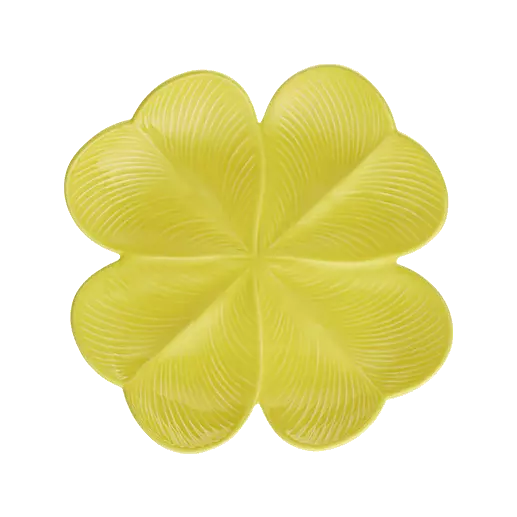 Centre de table Trèfle Citron - Jour de Chance
