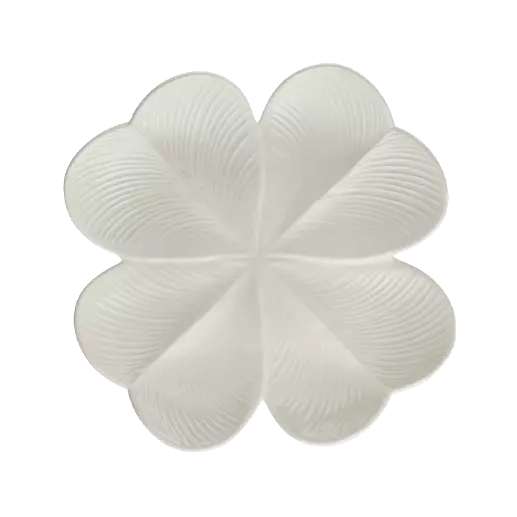 Centre de table Trèfle Kaolin - Jour de Chance