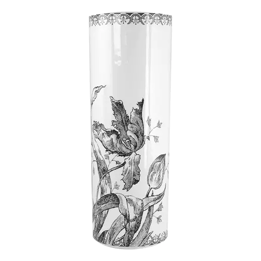 Vase droit grand modèle - Tulipes