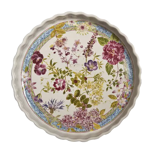 Pie dish - Millefleurs
