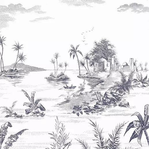 Papier peint panoramique Vues d'Orient Rouleau B