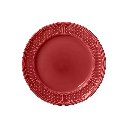 Coffret de 4 assiettes canapés - Pont aux Choux rubis - Ø 18,3 cm