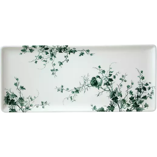 Oblong serving tray - Les Oiseaux - 36 x 15.5 cm