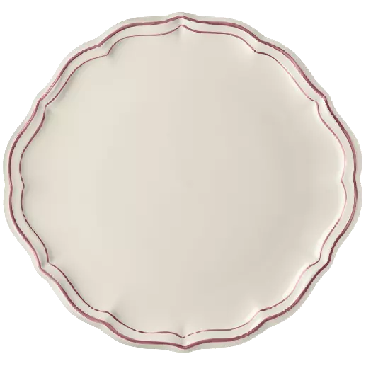 plat à cake filet pivoine