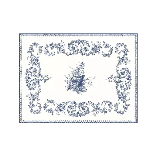 Plateau acrylique petit modèle - Les dépareillées bleu 