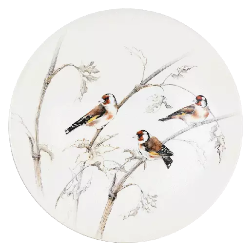 Plat à gâteaux - Les oiseaux de la forêt