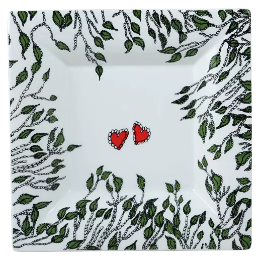 Square candy tray XL Cœur en forêt - La prestic ouiston