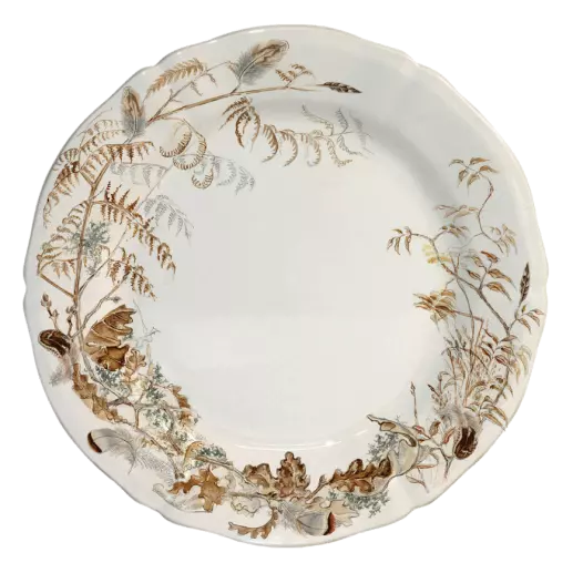 assiette plate Sologne