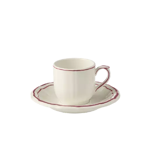 tasse et soucoupe à café