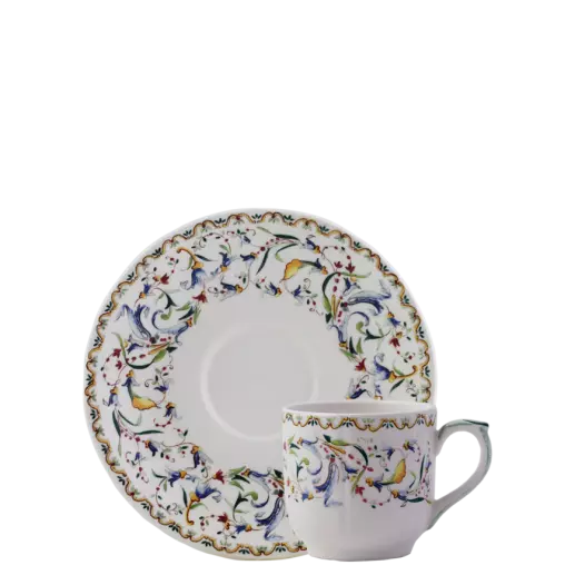 Box of 2 espresso cups & saucers - Toscana