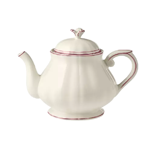 théière filet pivoine