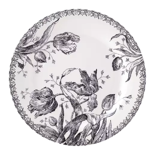 Coffret de 4 Assiettes plates - Tulipes