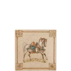 Coupe carrée petit modèle - Chevaux du vent