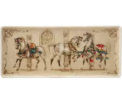 Plat à cake - Chevaux du vent