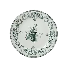 Coffret de 4 assiettes dessert oiseau - Les dépareillées vert 