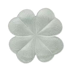 Centre de table Trèfle Céladon - Jour de Chance