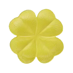 Centre de table Trèfle Citron - Jour de Chance