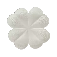 Centre de table Trèfle Kaolin - Jour de Chance