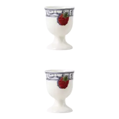 coquetiers Oiseaux Bleus Fruits