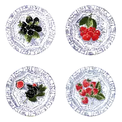 Assorted Canape Plates