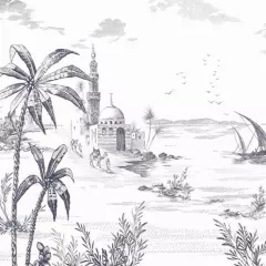 Papier peint panoramique Vues d'Orient Rouleau A