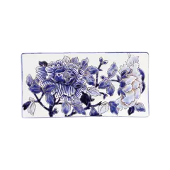 vide-poches Pivoines Bleues