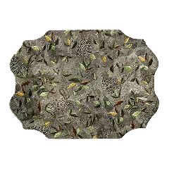 Plat de service Feuillage - Rambouillet